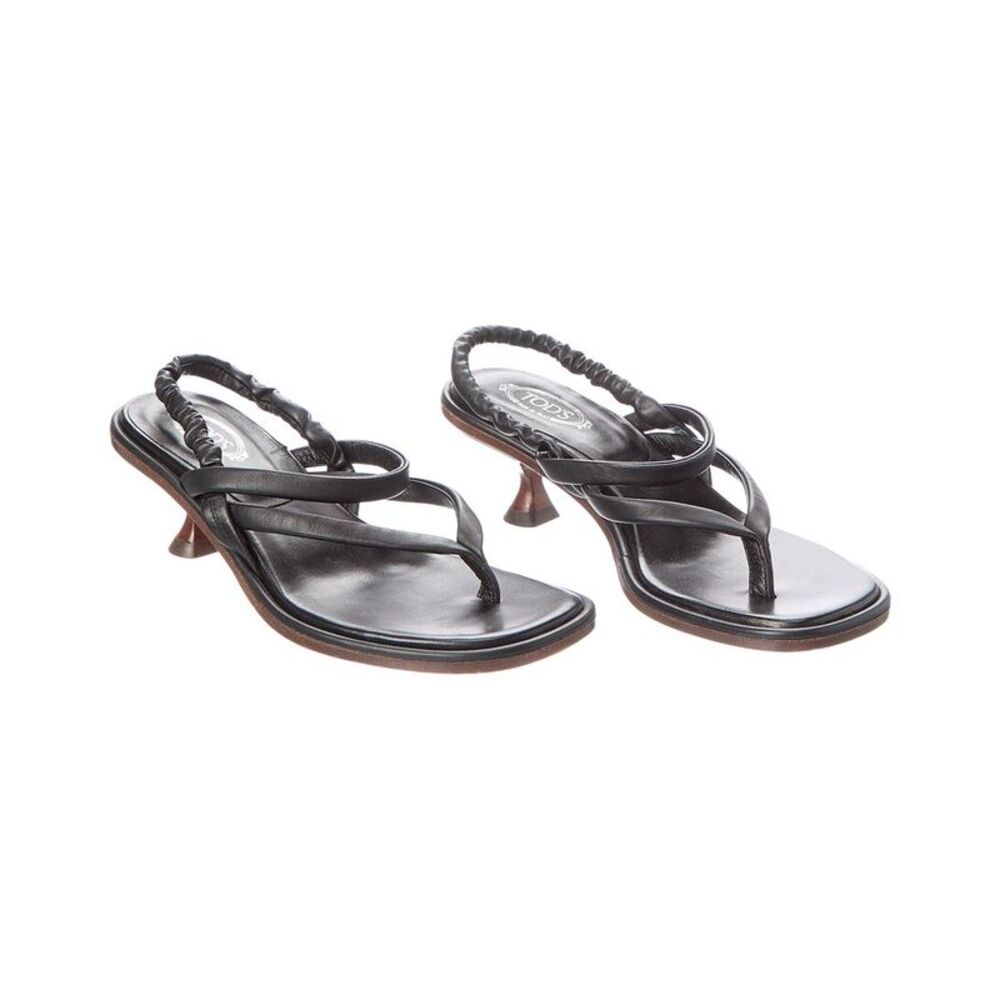 Tods Leather Sandal (Authentic Pre-Loved)
